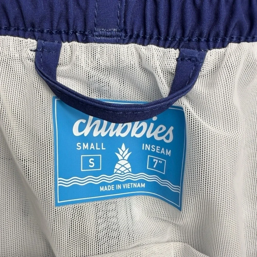 Chubbies Mens Size Small Swim Trunks Moon Shadows 7